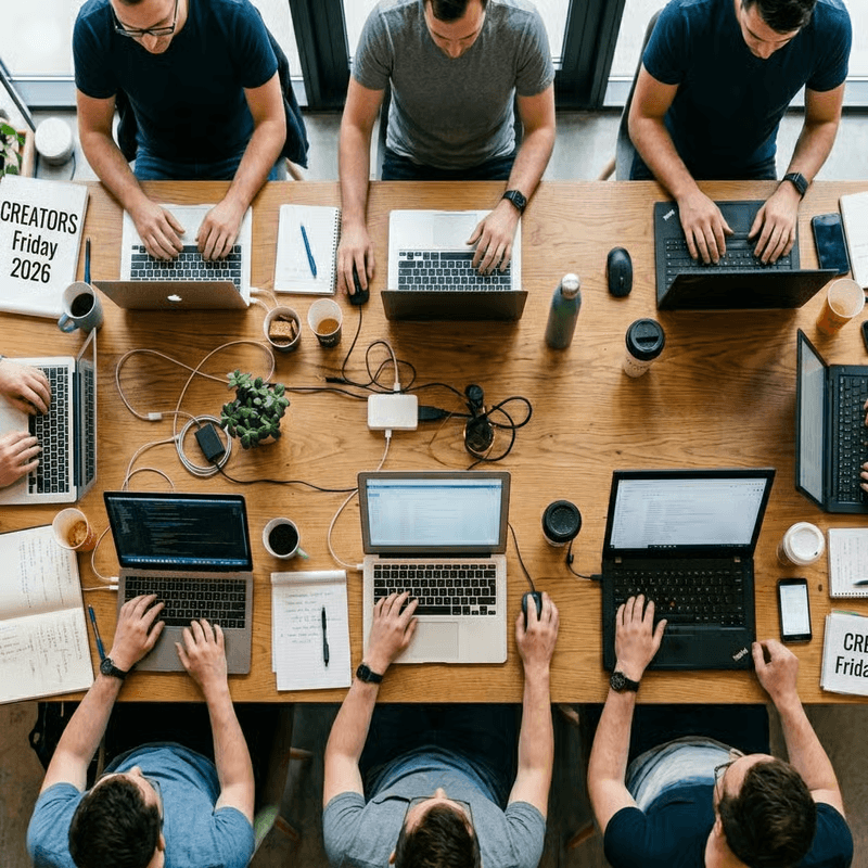 CREATORS Fridays: Bring dein Projekt diesen Freitag ins Ziel